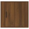 vidaXL Wiszące szafki nocne, 2 szt., brązowy dąb, 50x30x47 cm