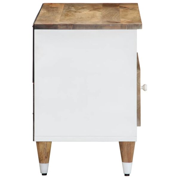 vidaXL Szafka pod telewizor, 80x33,5x46 cm, lite drewno mango