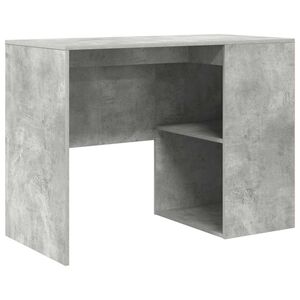 vidaXL Biurko Betonowy szary Drewno inżynieryjne 102 x 50 x 75 cm