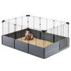 Ferplast Klatka dla gryzoni Multipla Open, 107,5x72x50 cm, czarna