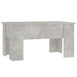 vidaXL Stolik kawowy, szarość betonu, 79x49x41 cm