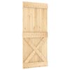 vidaXL Drzwi przesuwne NARVIK 90 x 210 cm (213,5 cm)