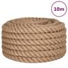 vidaXL Sznur jutowy, 10 m długości, 50 mm grubości