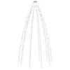 vidaXL Siatka lampek choinkowych, 250 zimnych białych diod LED, 250 cm