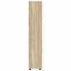 vidaXL Highboard Dąb Sonoma 60 x 35 x 182 cm Materiał drewnopochodny