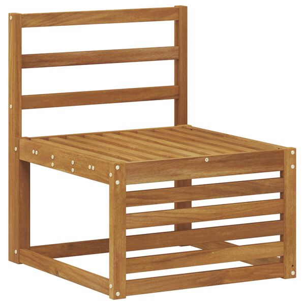 vidaXL Zestawy sof 9 pcs Naturalny Lite Drewno Akacji