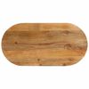 vidaXL Blat stołu, 140x60x2,5 cm, owalny, lite drewno mango