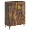 vidaXL Bufet Dąb wędzony 66 x 34,5 x 90 cm Drewno inżynieryjne