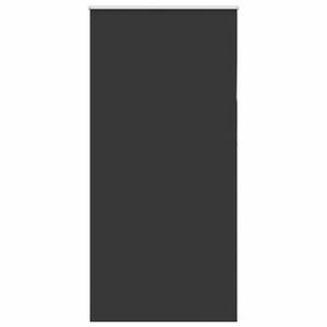 vidaXL Roleta zaciemniająca czarny 115x210cm Szerokość tkaniny 110,7cm