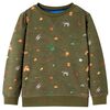 Bluza dziecięca, khaki, 116
