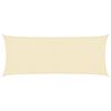 vidaXL Żagiel przeciwsłoneczny, 160 g/m², kremowy, 2x4,5 m, HDPE