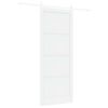 vidaXL Drzwi przesuwne ORKDAL 93 x 232 cm Drewno inżynieryjne Biały