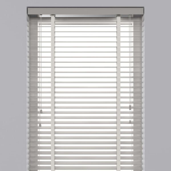 Decosol Żaluzje drewniane, 50 mm, 80 x 180 cm, białe