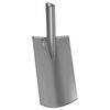vidaXL Głowica łopaty Srebrny 43 x 17 cm Stal malowana proszkowo