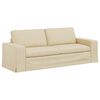 vidaXL Sofa 2 pcs Kremowy