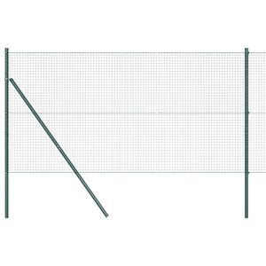 vidaXL Ogrodzenie z spawanej siatki do mocowania w ziemi 10 x 1 m