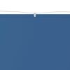 vidaXL Markiza pionowa, niebieska, 100x1200 cm, tkanina Oxford