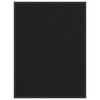 vidaXL Wycieraczka Czarna 90x120 cm