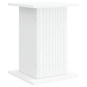 vidaXL Stojak na rośliny Biały 30,5 x 30 x 43 cm Drewno inżynieryjne