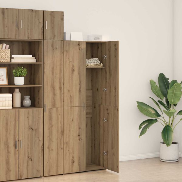 vidaXL Highboard dąb artisan 70 x 42.5 x 185 cm