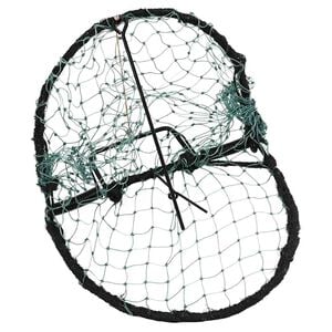 vidaXL Pułapka na ptaki, zielona, 20 cm, stal