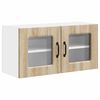 vidaXL Front do zmywarki Kalmar Dąb Sonoma 80 x 31 x 40 cm