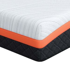 vidaXL Materac Biały i czarny 80 x 160 cm Tkanina żakardowa