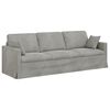 vidaXL Sofa Jasnoszary 228 x 78 x 80 cm Aksamit