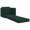 vidaXL Sofa Bed 60cm Ciemna zieleń Aksamit