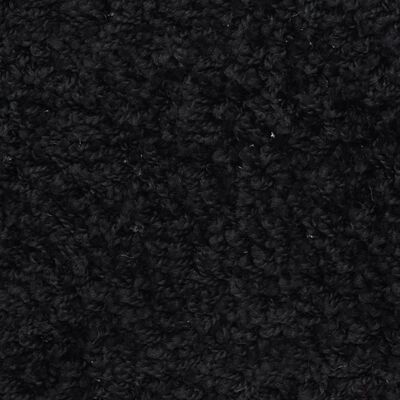 vidaXL Nakładki na schody, 10 szt., 65x25 cm, czarne