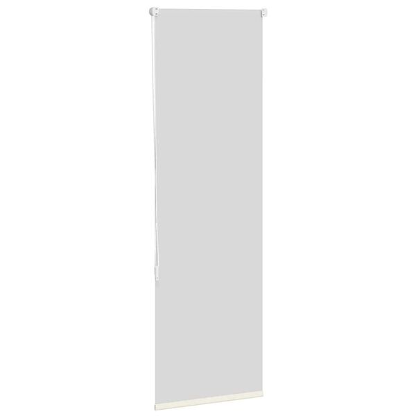 vidaXL Roleta zaciemniająca Off White 50x130 cm Szerokość tkaniny