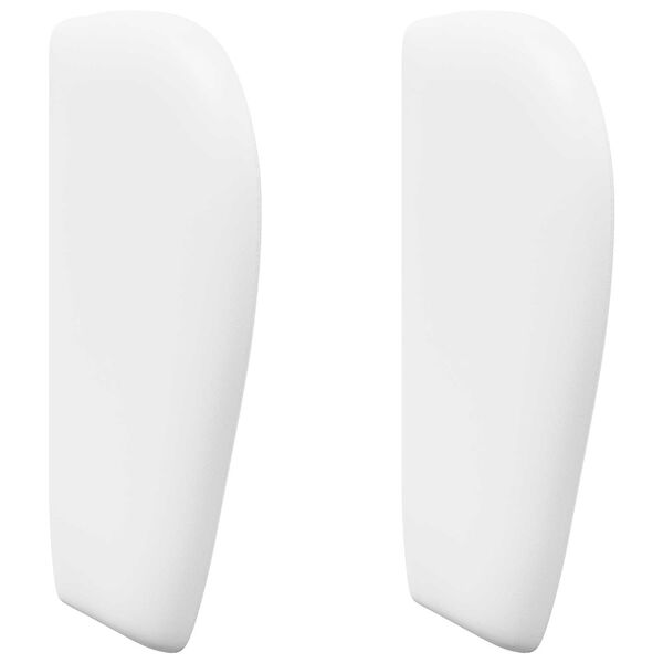 vidaXL Ucho Głowy Inny Z zagł&oacute;wkiem Czysta Biała 40 x 23 x 6 cm