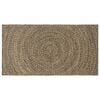 vidaXL Dywany pokojowe Naturalny i czarny 100 x 200 cm Juta