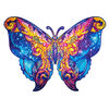 UNIDRAGON 700-cz., drewniane puzzle Intergalaxy Butterfly, 60x44 cm