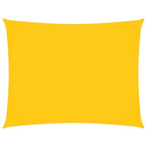 vidaXL Prostokątny żagiel ogrodowy, tkanina Oxford, 6x8 m, ż&oacute;łty