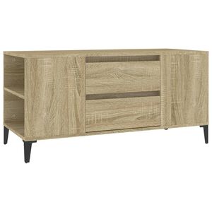 vidaXL Szafka pod TV, dąb sonoma, 102x44,5x50 cm