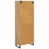 vidaXL Highboard z szufladą 2 pcs Dąb rzemieślniczy 69,5 x 34 x 180 cm