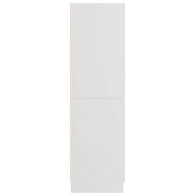 vidaXL Szafa, biała, 82,5x51,5x180 cm, materiał drewnopochodny