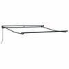 vidaXL Rama markizy Z regulacją Antracyt 3 x 2,5 m Stal