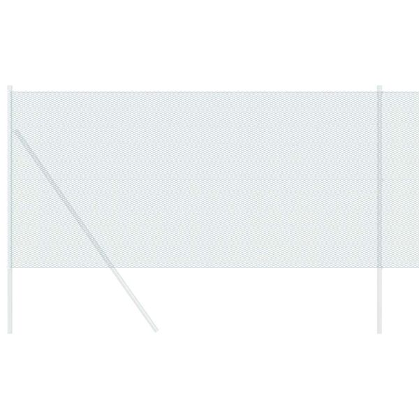 vidaXL Ogrodzenie heksagonalne Zielony 1,4 x 50 m PVC