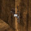 vidaXL Bufet Dąb dymny 81 x 36 x 150.5 cm Materiał drewnopochodny