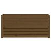 vidaXL Skrzynia ogrodowa, brązowa, 101x50,5x46,5 cm, drewno sosnowe