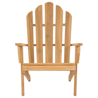 vidaXL Krzesło Adirondack, lite drewno tekowe