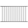 vidaXL Panel ogrodzeniowy Woerden stal malowana proszkowo 163x117 cm czarny