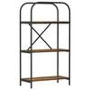 vidaXL P&oacute;łka na książki 3 poziomy 60 x 30 x 109 cm Drewno inżynieryjne