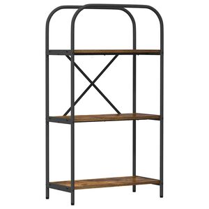 vidaXL P&oacute;łka na książki 3 poziomy 60 x 30 x 109 cm Drewno inżynieryjne