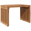 vidaXL St&oacute;ł Ogrodowy Brązowy 50 x 32,5 x 35 cm Lite drewno teakowe