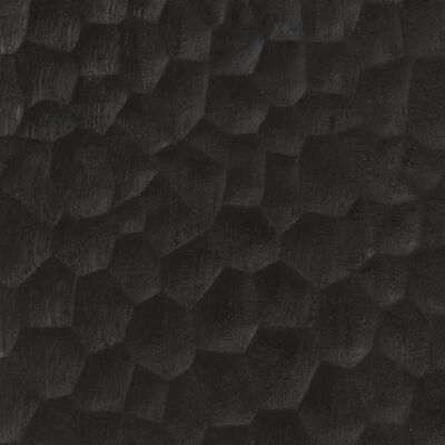 vidaXL Szafka, czarna, 60x33x100 cm, lite drewno mango