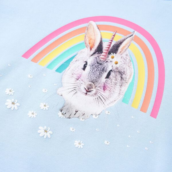 Bluza dziecięca, jasnoniebieska, 140