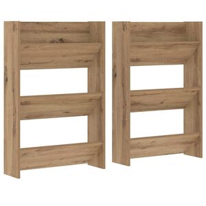 vidaXL Szafka na buty 2 szt. 60 x 18 x 90 cm Drewno inżynieryjne